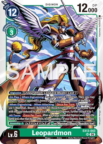 Leopardmon [EX13-043] [Chivalrous XIII]