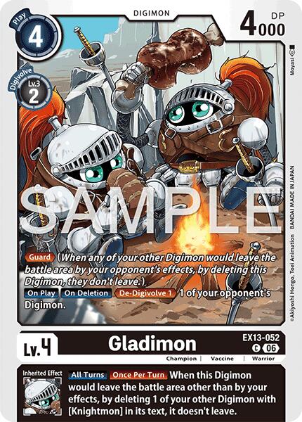 Gladimon [EX13-052] [Chivalrous XIII]