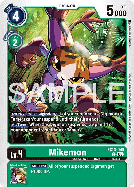 Mikemon [EX13-040] [Chivalrous XIII]