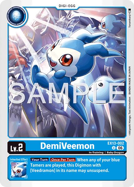 DemiVeemon [EX13-002] [Chivalrous XIII]