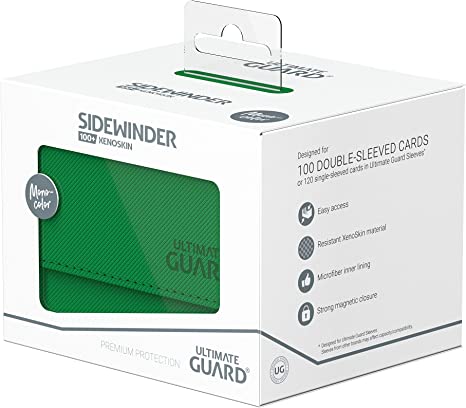Ultimate Guard - Sidewinder 100+ Standard Size: Monocolor - Green