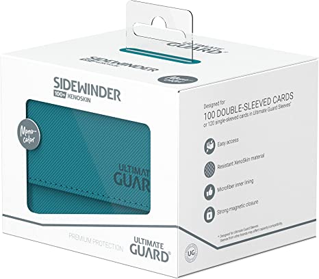 Ultimate Guard - Sidewinder 100+ Standard Size: Monocolor - Petrol