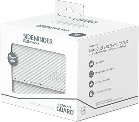 Ultimate Guard - Sidewinder 100+ Standard Size: Monocolor - White