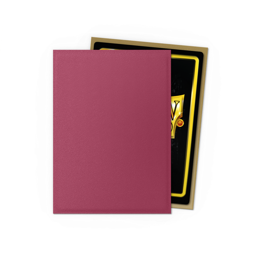 Dragon Shield: Standard 100ct Pomegranate & Gold