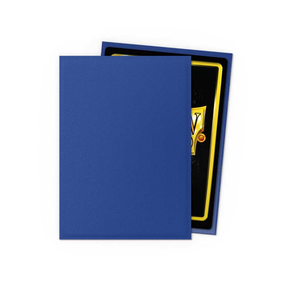Dragon Shield Non-Glare Matte Blue Sleeves (100-Pack)