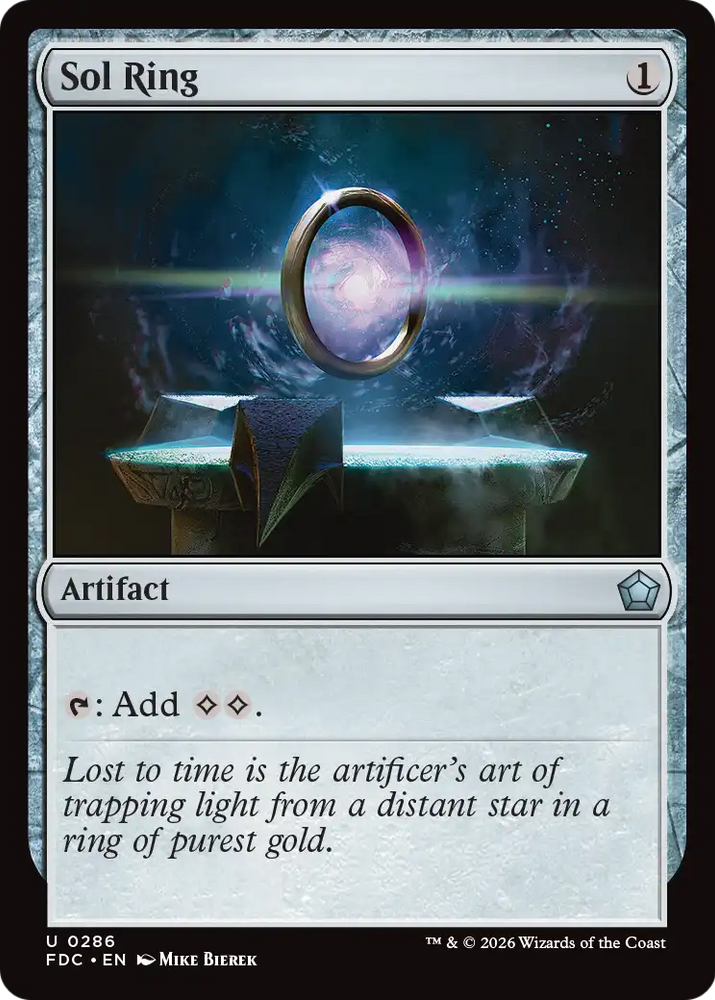 Sol Ring (0286) [Foundations Commander]