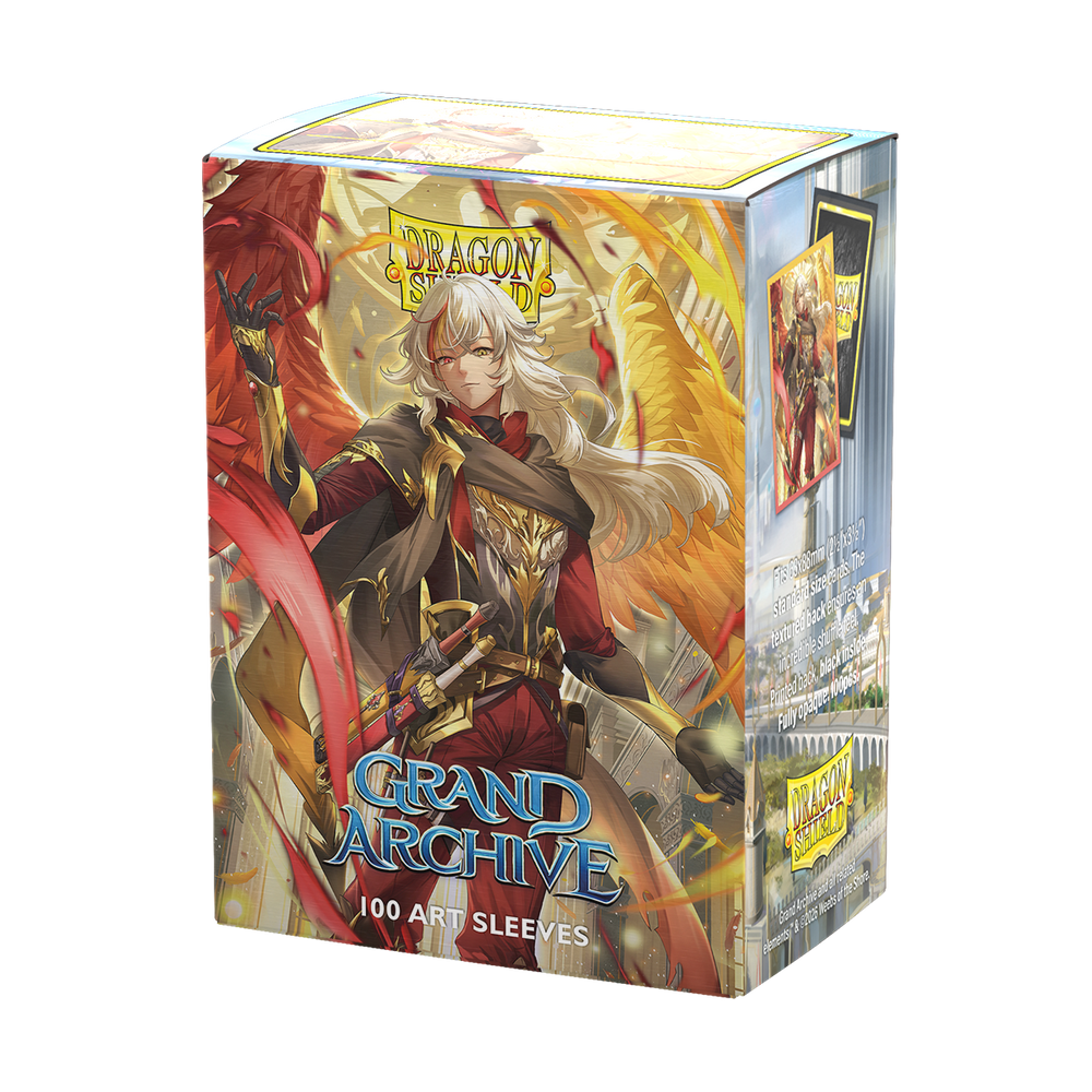 Dragon Shield: Standard 100ct Sleeves - Grand Archive (Azrael, Archangel of Materia)
