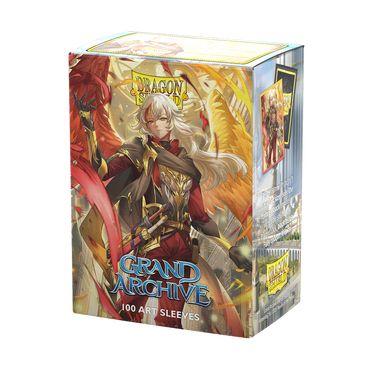 Dragon Shield: Standard 100ct Sleeves - Grand Archive (Azrael, Archangel of Materia)