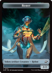 Robot // Drone Double-Sided Token [Edge of Eternities Tokens]