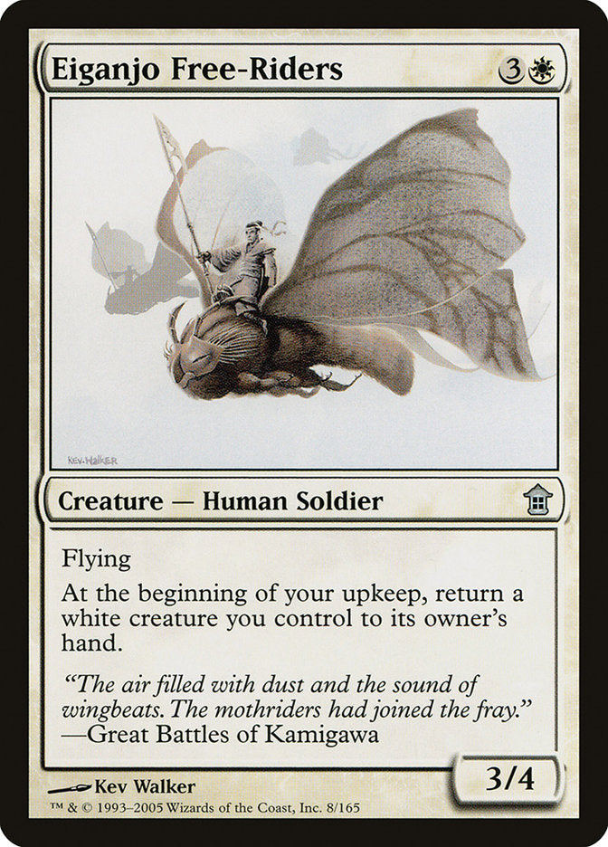 Eiganjo Free-Riders [Saviors of Kamigawa]