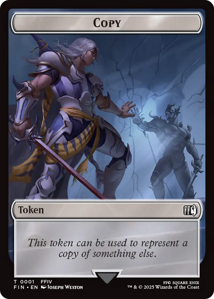 Hero (0004) // Copy (0001) Double-Sided Token [FINAL FANTASY Tokens]