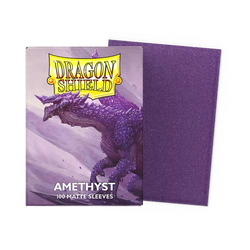 Dragon Shield: Standard 100ct Sleeves - Amethyst (Matte)