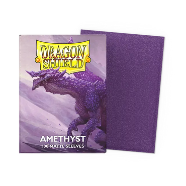 Dragon Shield: Standard 100ct Sleeves - Amethyst (Matte)