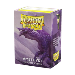 Dragon Shield: Standard 100ct Sleeves - Amethyst (Matte)