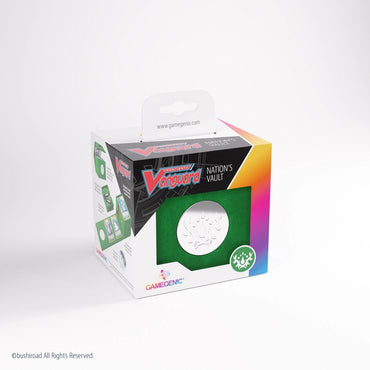 Gamegenic - Cardfight!! Vanguard Nation's Vault: Stoicheia Green Premium Deck Box