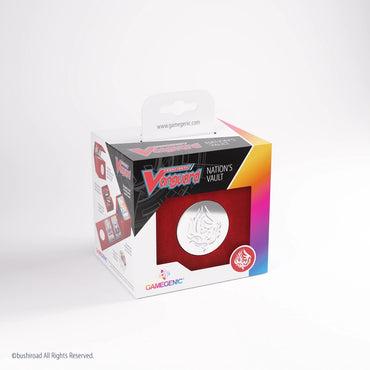 Gamegenic - Cardfight!! Vanguard Nation's Vault: Dragon Empire Red Premium Deck Box