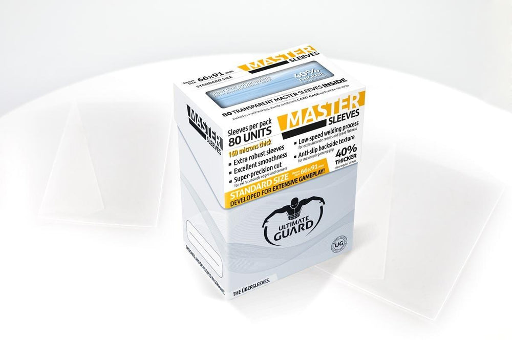 Ultimate Guard - MASTER SLEEVES - Standard size -  transparent