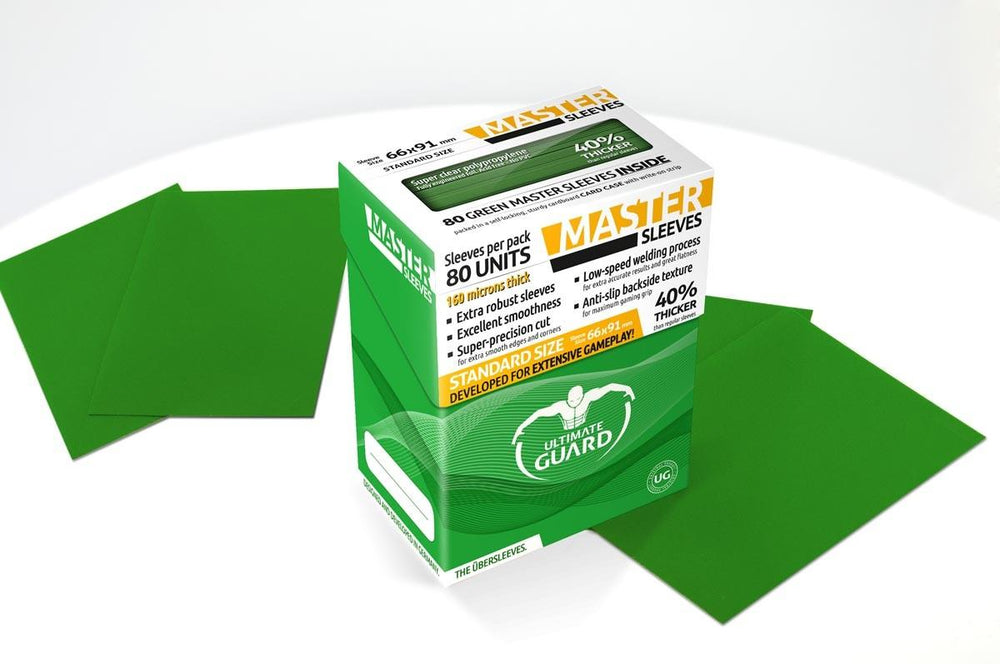 Ultimate Guard - MASTER SLEEVES - Standard size -  green
