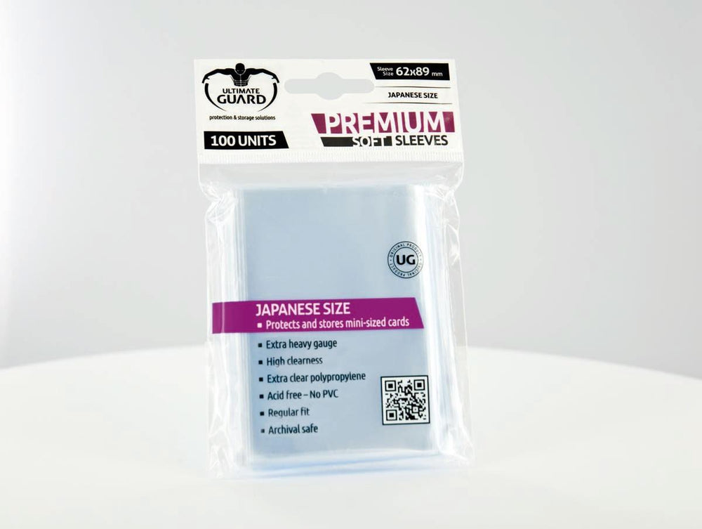 Ultimate Guard - PREMIUM SOFT SLEEVES - JAPANESE SIZE -  japanese