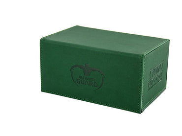 Ultimate Guard Twin Flip'n'Tray - TWIN FLIP'n'TRAY  DECK CASE 160+ - green