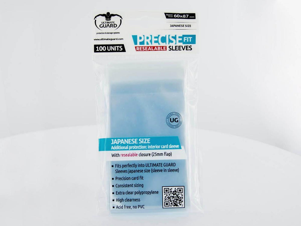 Ultimate Guard - PRECISE FIT SLEEVES - RESEALABLE SLEEVES  -  japanese