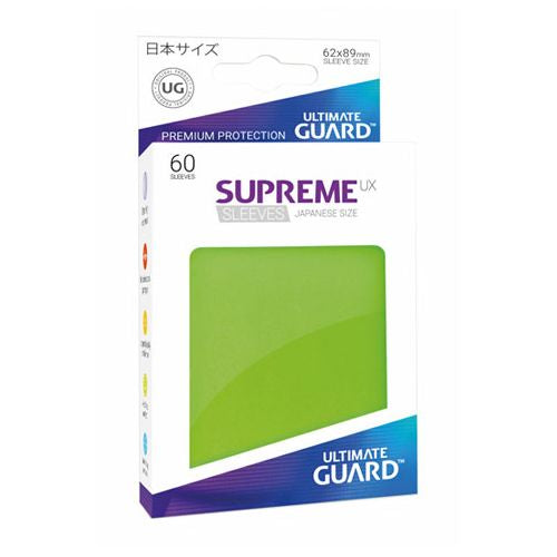 Ultimate Guard - Supreme UX Sleeves Small Size - Light Green (60)
