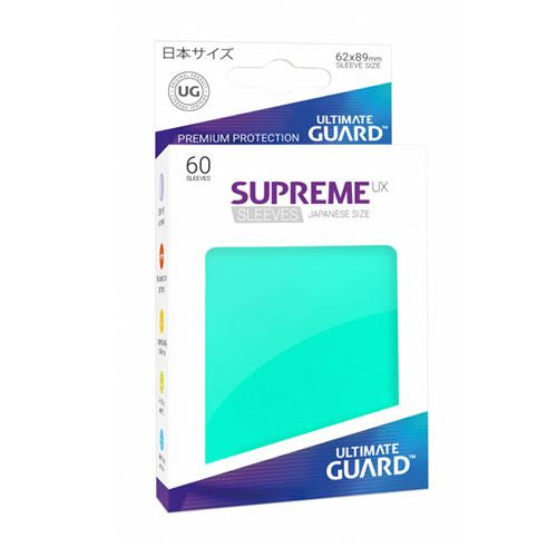 Ultimate Guard - Supreme UX Sleeves Small Size - Turquoise (60)