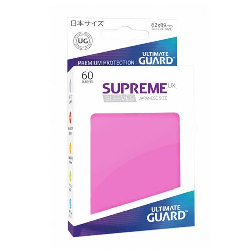 Ultimate Guard - Supreme UX Sleeves Small Size - Pink (60)