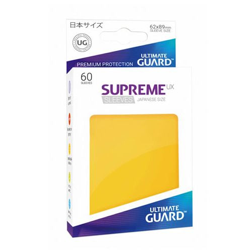 Ultimate Guard - Supreme UX Sleeves Small Size - Yellow (60)
