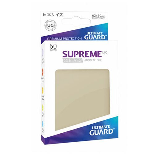 Ultimate Guard - Supreme UX Sleeves Small Size - Sand (60)