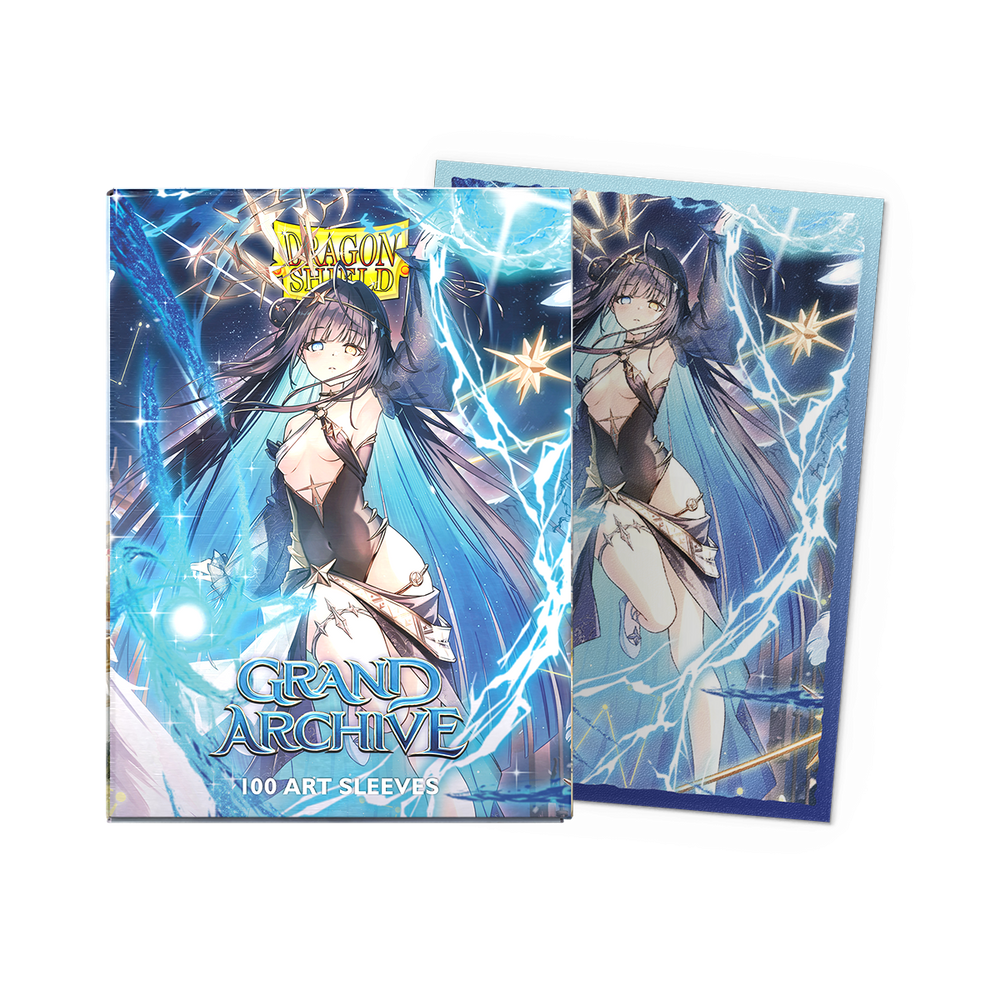 Dragon Shield: Standard 100ct Sleeves - Grand Archive (Raziel, Archangel of Libra)