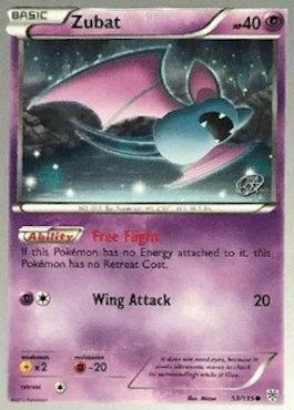 pokemon card zubat Zubat (53/135) (The Flying Hammer