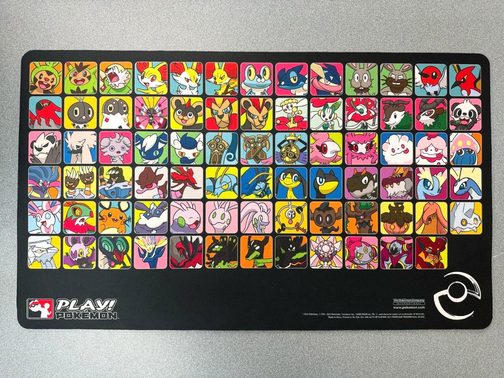 The Pokémon TCG Professor Program Generation 6 Kalos playmat